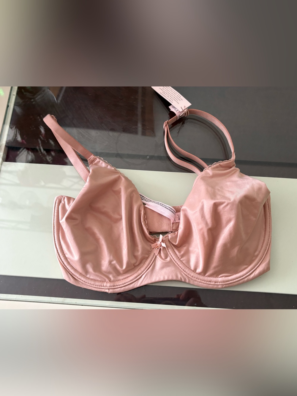 Victoria’s Secret Body by Victoria Minimizer Bra 32DDD Blush Pink NWT